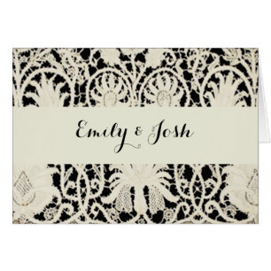 Bruiloft Antiek Kant Linnen Wit Classic 