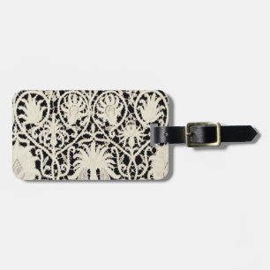 Bruiloft Antiek Kant Linnen Wit Classic  Bagagelabel