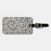 Bruiloft Antiek Kant Linnen Wit Classic  Bagagelabel (Voorkant horizontaal)