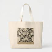 Bruiloft Antiek Kant Linnen Wit Classic  Grote Tote Bag (Voorkant)