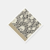 Bruiloft Antiek Kant Linnen Wit Classic Servetten (Hoek)