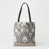 Bruiloft Antiek Kant Linnen Wit Classic Tote Bag (Voorkant)