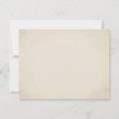 Bruiloft antwoordkaarten in landelijke westerse st RSVP kaartje (Achterkant)