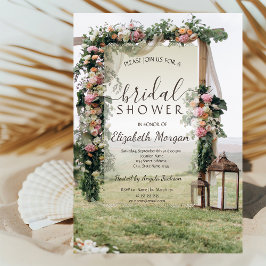 Bruiloft Arbor Lantern Vrijgezellenfeest Kaart