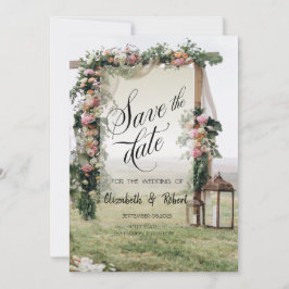 Bruiloft Arbour Lantern Save the Date