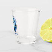 Bruiloft Avontuur Vuurtoren Zeilen Nautisch Shot Glas (Rechts)