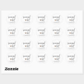Bruiloft Bachelorette Hens Party Bridal Party Favo Ronde Sticker (Vel)
