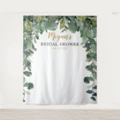 Bruiloft Backdrop - Eucalyptus - Fotohokje Wandkleed (Voorkant)