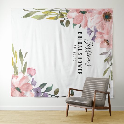 Bruiloft Backdrop - Fotorekwisiet - Fotocabine Wandkleed (In Situ (horizontaal))