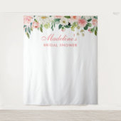 Bruiloft Backdrop Roze | Fotohokje Prop Wandkleed (Voorkant)