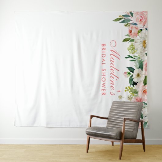 Bruiloft Backdrop Roze | Fotohokje Requisiet Wandkleed (In Situ (horizontaal))