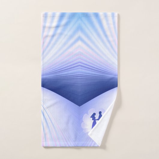 bruiloft bad handdoek (Handdoek)