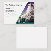 Bruiloft Bakkerij Cateraar Visitekaartjes (Voorkant / Achterkant)