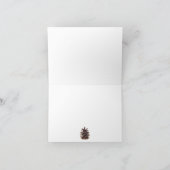 Bruiloft Bedanken in de Bergstijl Bedankkaart (Binnen)