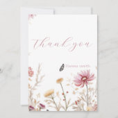 Bruiloft   bedankkaart (Voorkant)