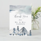 Bruiloft bedankkaarten bewerkbaar bedankkaart (Staand voorkant)