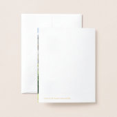 BRUILOFT BEDANKT paar pasgetrouwd handgeschreven l Folie Kaarten (Met envelop)