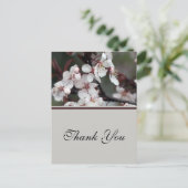 bruiloft bedankt stickers, kaarten, enz. briefkaart (Staand voorkant)