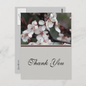 bruiloft bedankt stickers, kaarten, enz. briefkaart (Voorkant / Achterkant)