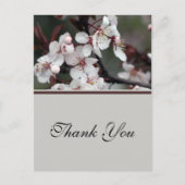 bruiloft bedankt stickers, kaarten, enz. briefkaart (Voorkant)