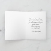  bruiloft bedankt voor je notitie van Van Gogh (Binnen)