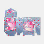 Bruiloft, Bedrijf, Pensioen, Verjaardag Bedankdoosjes (Uitgevouwen)