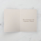 Bruiloft belofte van liefde kaart (Binnen)