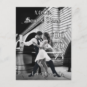 Bruiloft bestemming London Bridge Briefkaart