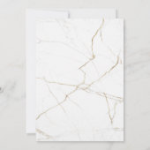 bruiloft Bestemming Mexico Gold Movable Heart Kaart (Achterkant)