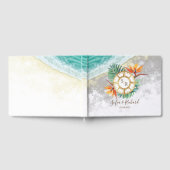 Bruiloft Bestemming Paspoort Kompas Dank u Gastenboek (Volledig)