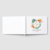 Bruiloft Bestemming Paspoort Kompas Dank u Gastenboek (Volledig)