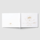 Bruiloft Bestemming Paspoort Wereldkaart Dank u Gastenboek (Volledig)