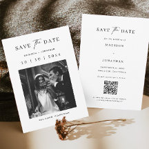 Bruiloft Bewaar de datum Foto