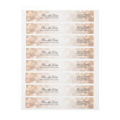 Bruiloft Bewaar de datum Koper Glitter Lights (Vel)