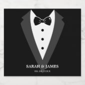 Bruiloft Bierfles Bier Etiket (Enkel label)