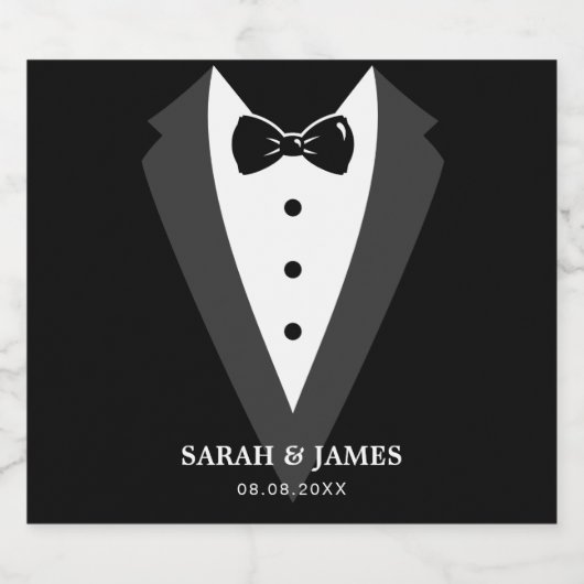 Bruiloft Bierfles Bier Etiket (Enkel label)