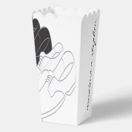 Bruiloft BL N WT Schoenen Lining Favor Boxes Bedankdoosjes