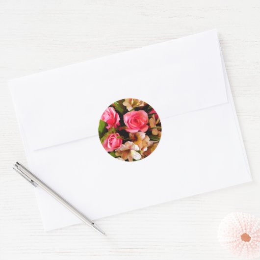Bruiloft Bloemen Envelop Seal Stickers (Envelop)