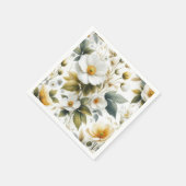 Bruiloft Bloemen Servet (Hoek)