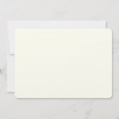 Bruiloft Boeket Purples Waterverf Kaart (Achterkant)