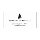 Bruiloft Bosboom Bloem Hand Tekening Zelfinktende Stempel (Design)