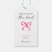 Bruiloft Bridal Shower Aangepast Cadeaulabel (Voorkant)