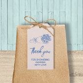 Bruiloft Bridal Shower Bedankt Cadeaulabel