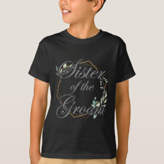 Bruiloft Bridal Shower Bruid Zus Van De Bruidegom  T-shirt