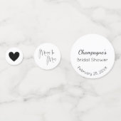 Bruiloft Bridal Shower Confetti (Voorkanten)