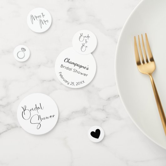 Bruiloft Bridal Shower Confetti (Groep)