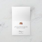 Bruiloft Bridal Shower Dank Je Bedankkaart (Binnen)