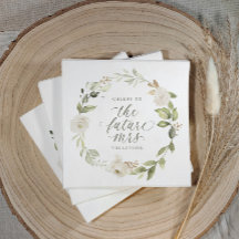 Bruiloft Bridal Shower De Toekomstige Mrs Watercol