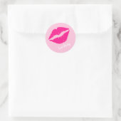 Bruiloft Bridal Shower Feest Ronde Sticker (Tas)