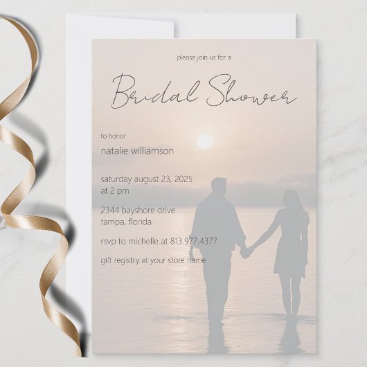 Bruiloft Bridal Shower Kaart